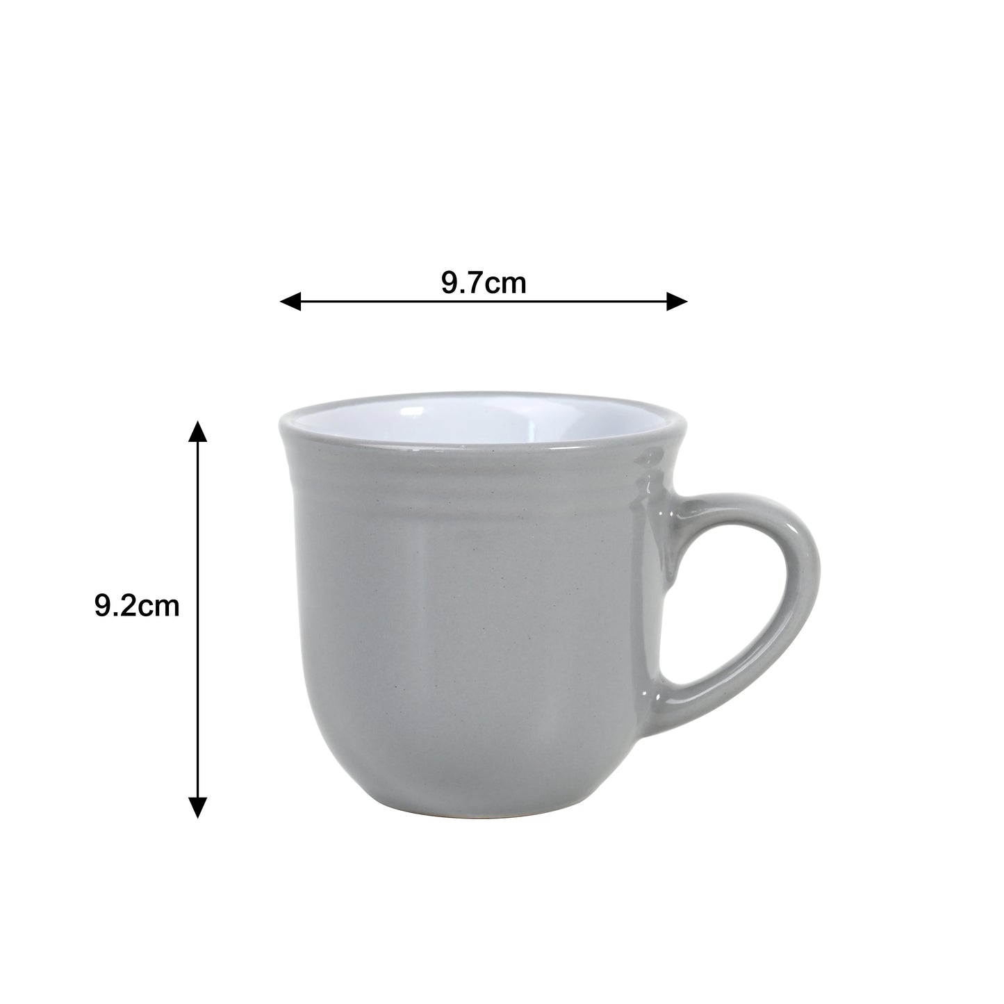 Camden Grey Stoneware Dinnerware Set, 16 Pieces