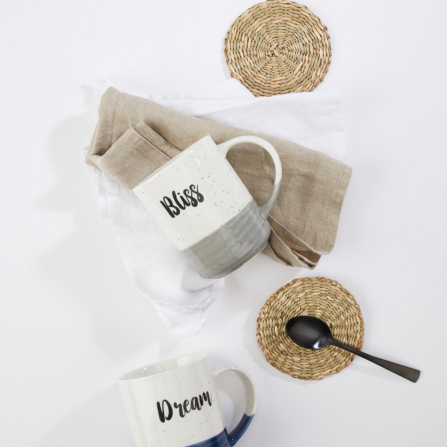 6pc Slogan Dipped Mugs