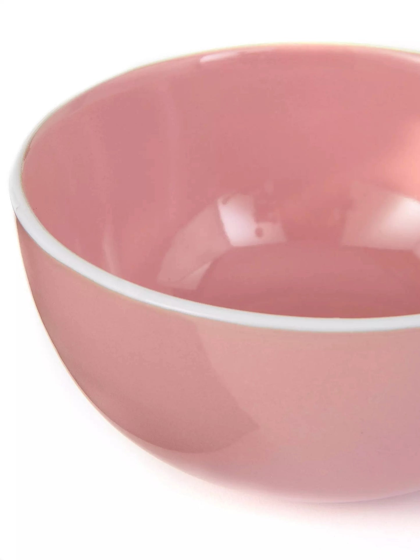 Waterside Bubble Gum Pink Stoneware Dinnerware Set, 12 Pieces