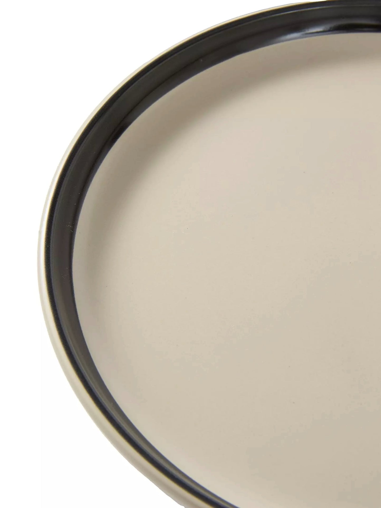 Hand Brush Stoneware Dinnerware Set, 16 Pieces