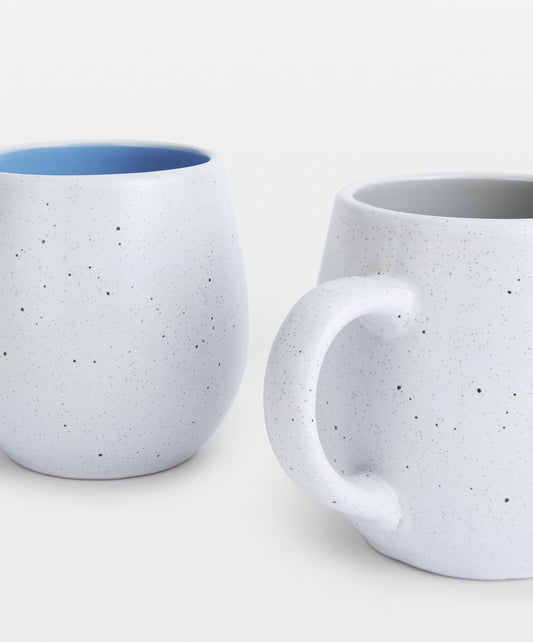 Set of 4 Speckled Hug Mugs