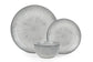 Grey Star Reactive Glaze Porcelain Dinner Set, 12 Pieces