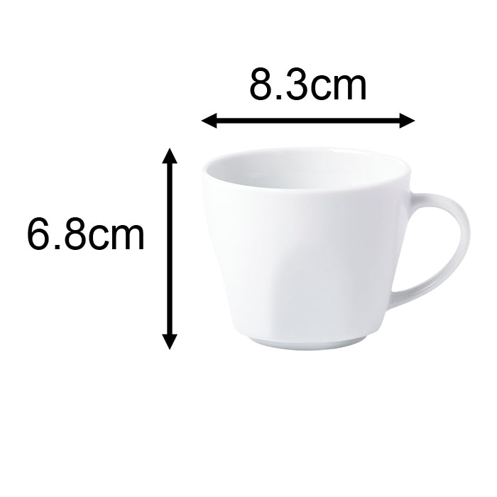 Waterside White Square Porcelain Athena Dinnerware Set, 54 Pieces