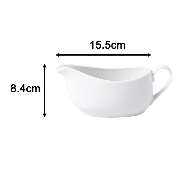 Waterside White Coupe Porcelain Dinner Set, 60 Pieces