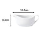 Waterside White Coupe Porcelain Dinner Set, 60 Pieces