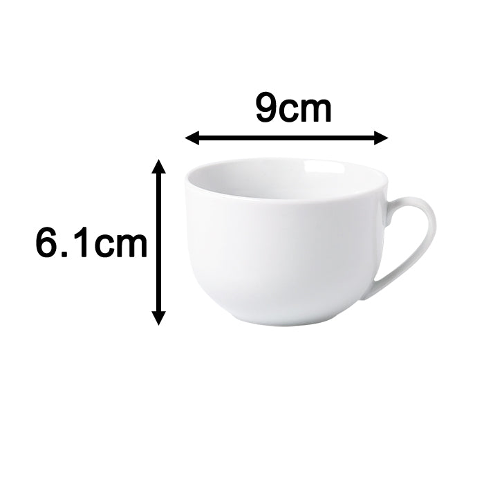 Waterside White Coupe Porcelain Dinner Set, 60 Pieces