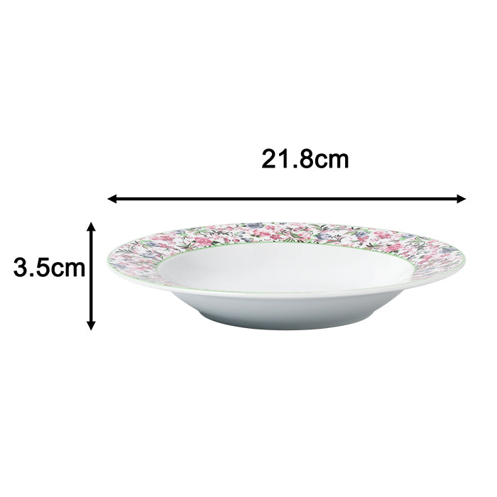 Bloomsbury Garden Porcelain Dinnerware Set, 35 Pieces