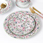 Bloomsbury Garden Porcelain Dinnerware Set, 35 Pieces
