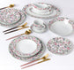 Bloomsbury Garden Porcelain Dinnerware Set, 35 Pieces