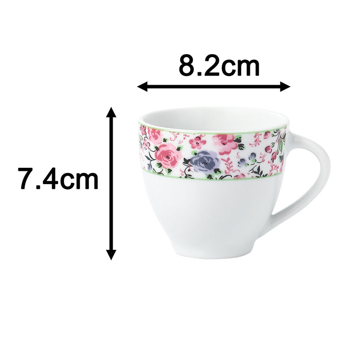 35pc Waterside Bloomsbury Garden Porcelain Dinnerware Set