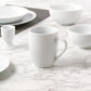 Waterside White Coupe Porcelain Dinnerware Set, 42 Pieces