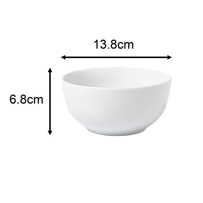 42pc Waterside White Coupe Porcelain Dinnerware Set (video attached)