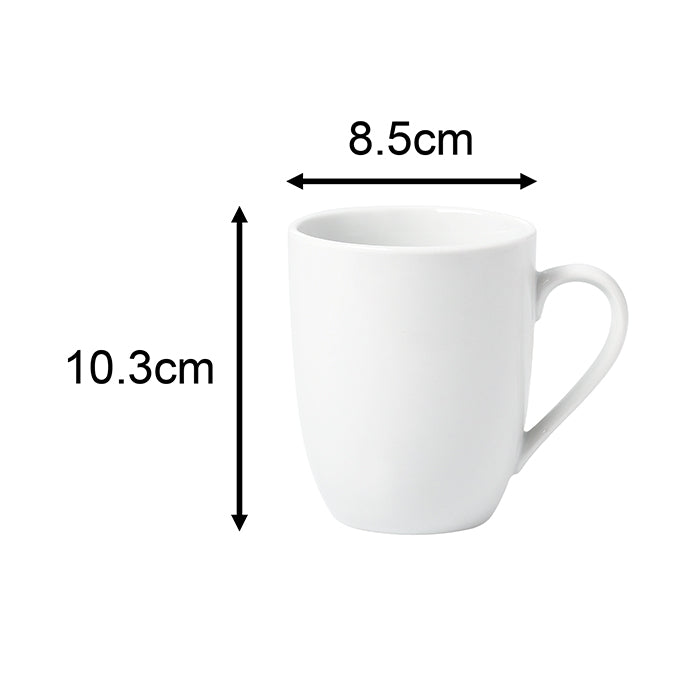 White Porcelain Square Dinnerware Set, 42 Pieces