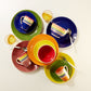 Spinwash Stripe Stoneware Dinnerware Set, 24 Pieces