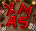 XMAS Red Letter Snack Dish, 4 Pieces