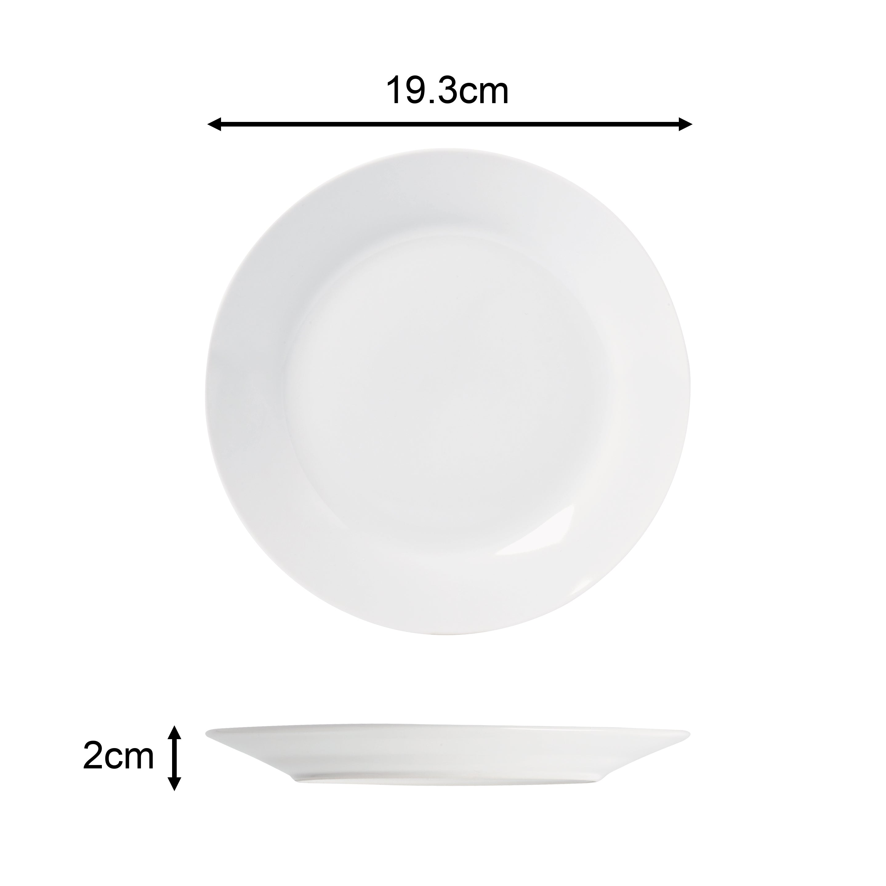 Student Dinnerware Set; Porcelain, Glassware and Cutlery, 18 Pieces