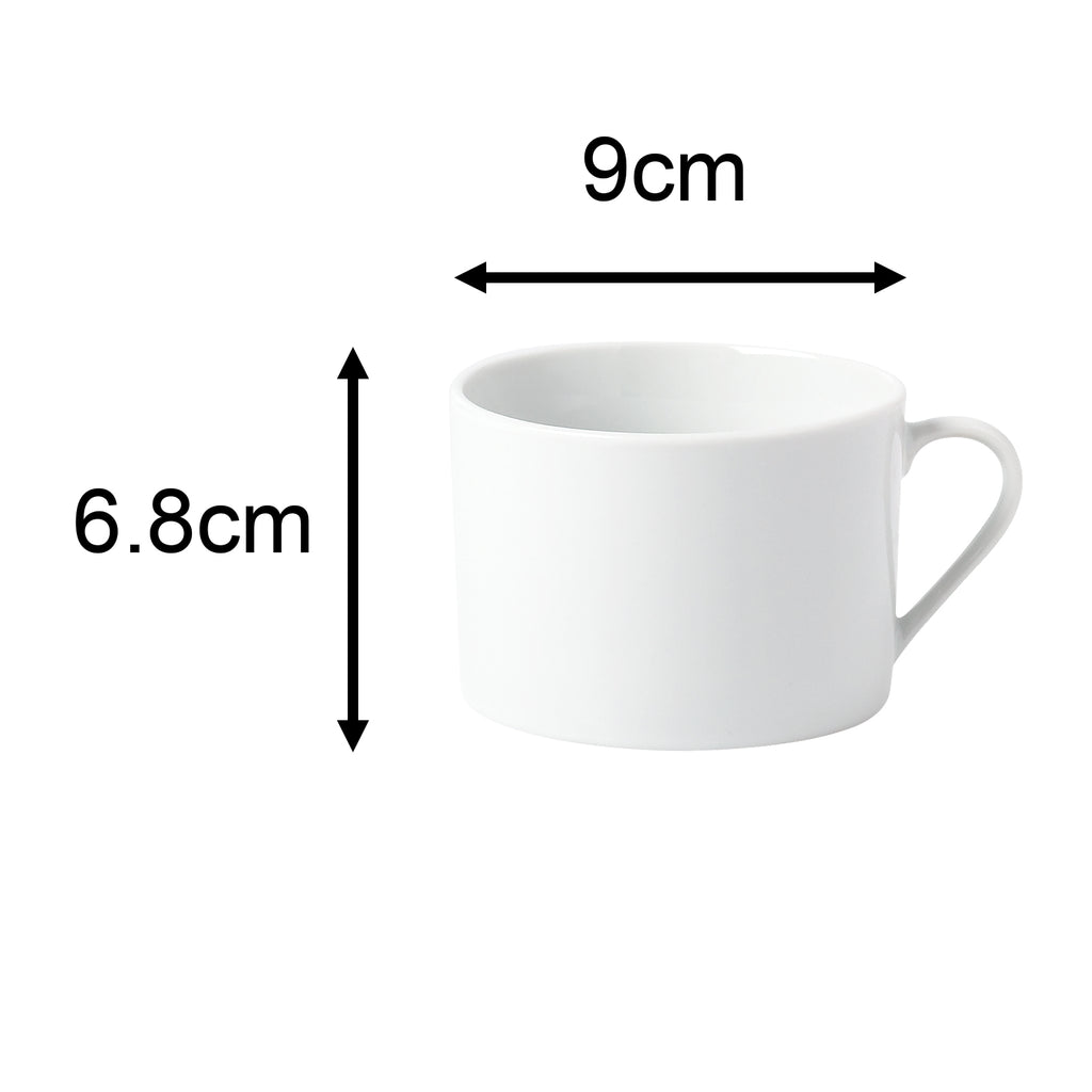 Waterside White Rimmed Porcelain Dinnerware Set, 20 Pieces (video attached)