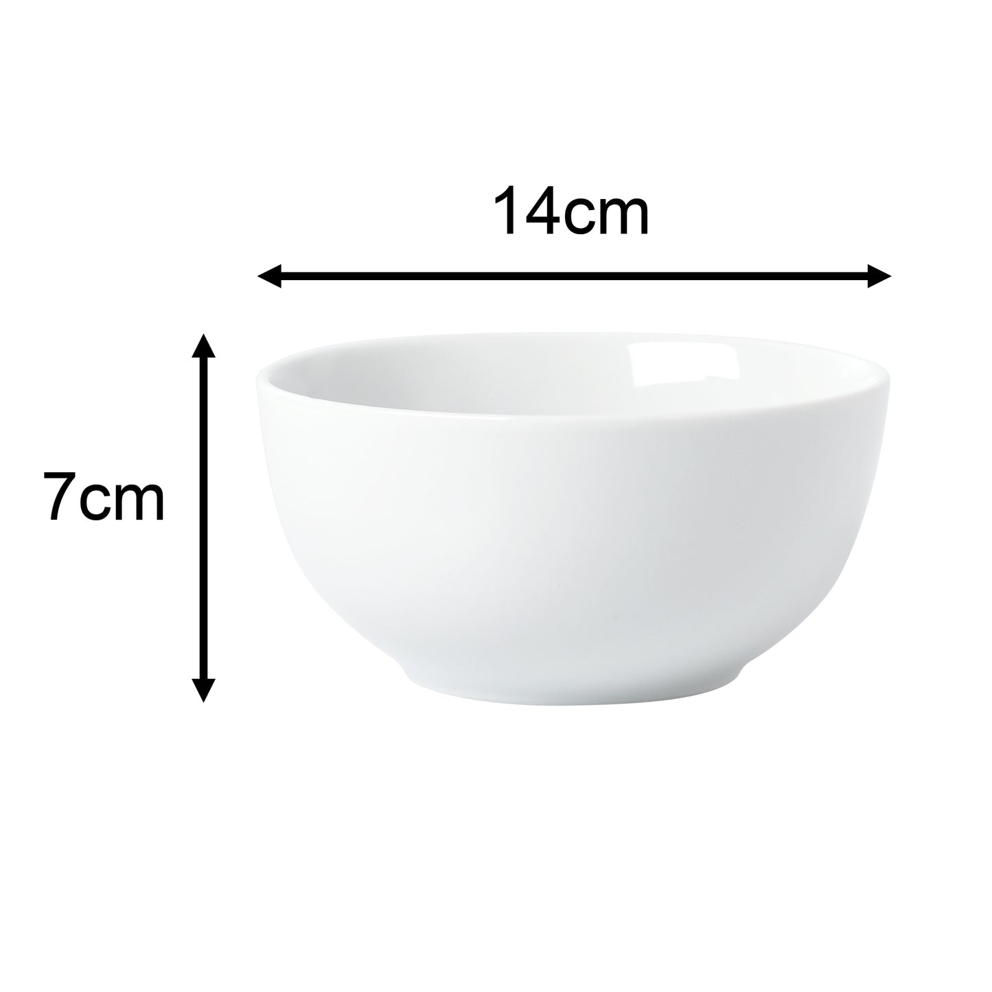 Waterside White Rim Porcelain Dinnerware Set, 24 Pieces