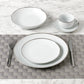 Waterside Platinum Xmas Porcelain Dinner Set, 30 Pieces