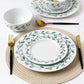 Mistletoe Porcelain Dinner Set, 12 Pieces