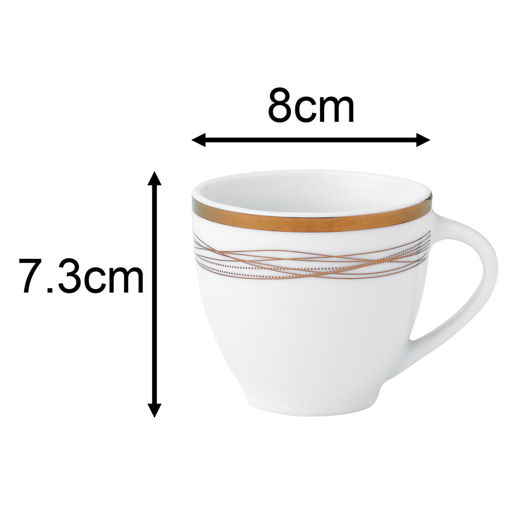 35pc Waterside Gold Swirl Porcelain Dinnerware Set (video attached)