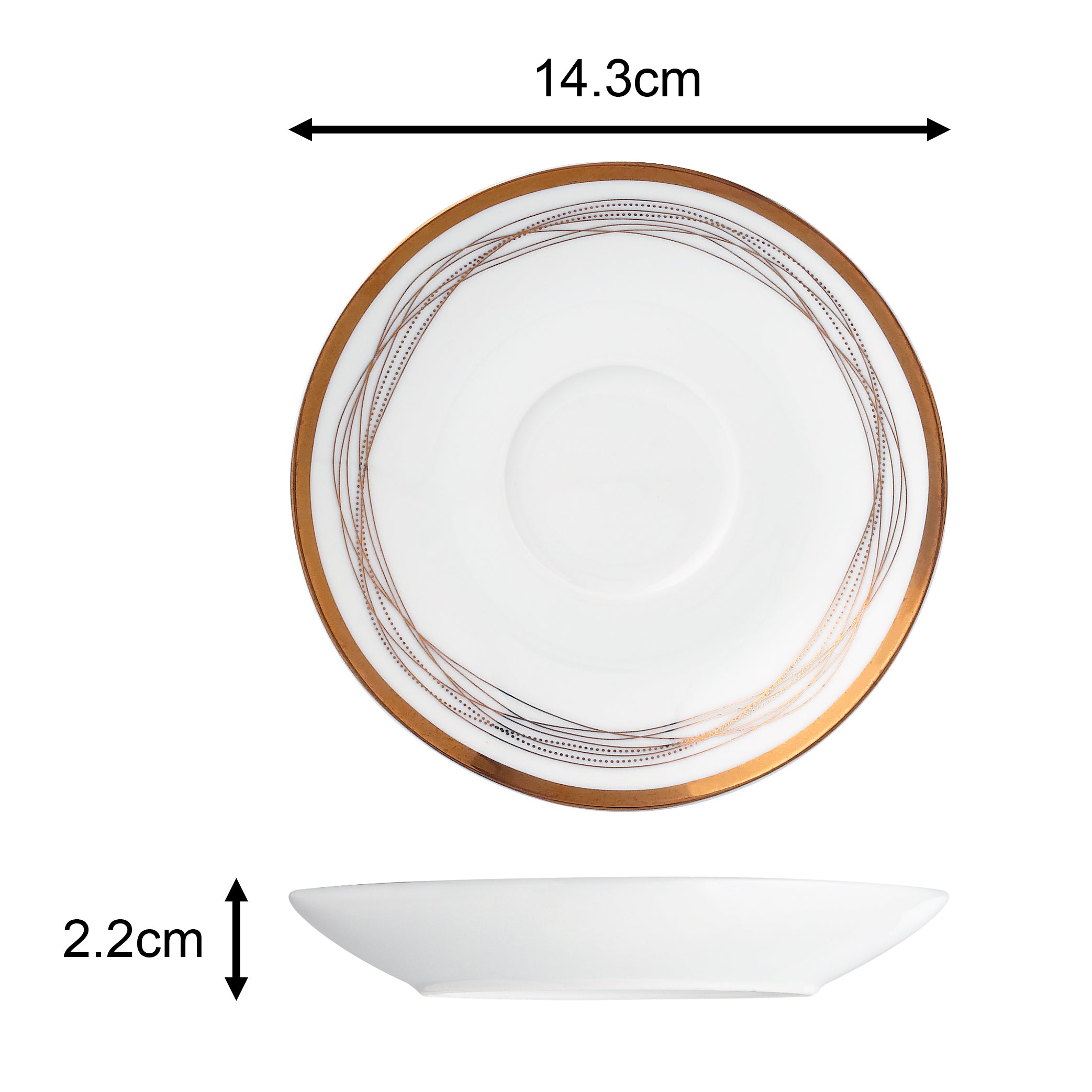 35pc Waterside Gold Swirl Porcelain Dinnerware Set (video attached)