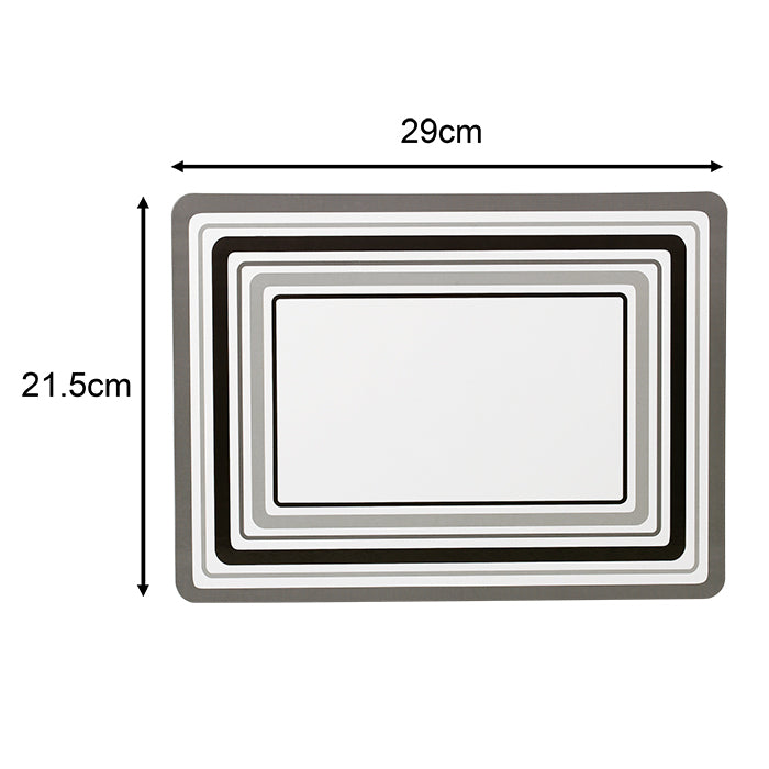 80pc Waterside Grey Brompton Combination Tableware Set; Porcelain, Placemats and Cutlery