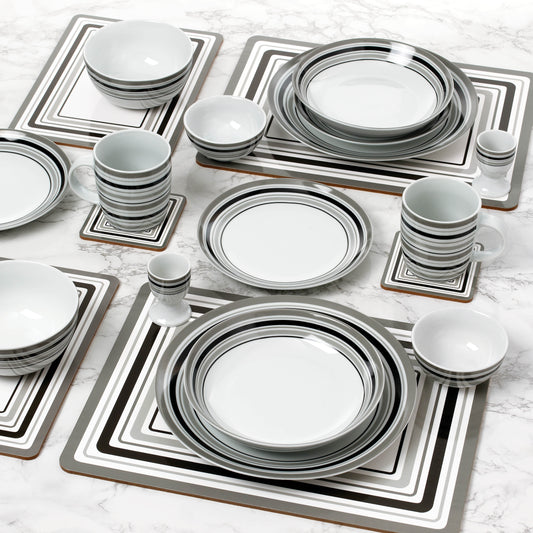 COMBINATION Dinnerware Set - Brompton, 56 Pieces