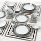 COMBINATION Dinnerware Set - Brompton, 56 Pieces