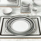 COMBINATION Dinnerware Set - Brompton, 56 Pieces