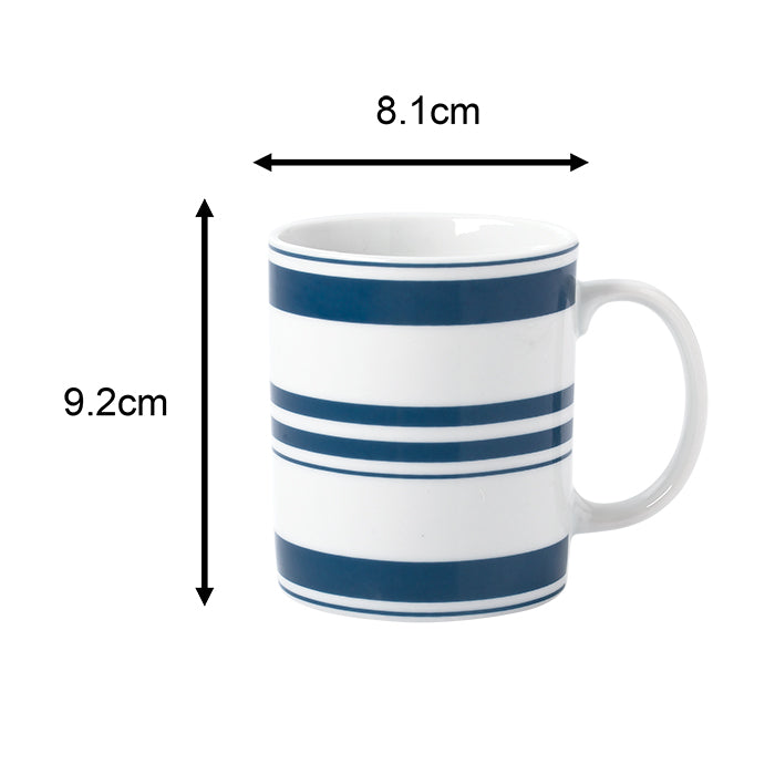 COMBINATION Dinnerware Set - Blue Bistro, 56 Pieces