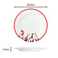 Nordic Gnome Porcelain Dinner Set, 12 Pieces