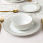 Premium Diamond & Gold Christmas Porcelain Dinner Set, 12 Pieces