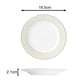 Premium Diamond & Gold Christmas Porcelain Dinnerware, 20 Pieces