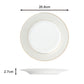Premium Diamond & Gold Christmas Porcelain Dinnerware, 20 Pieces