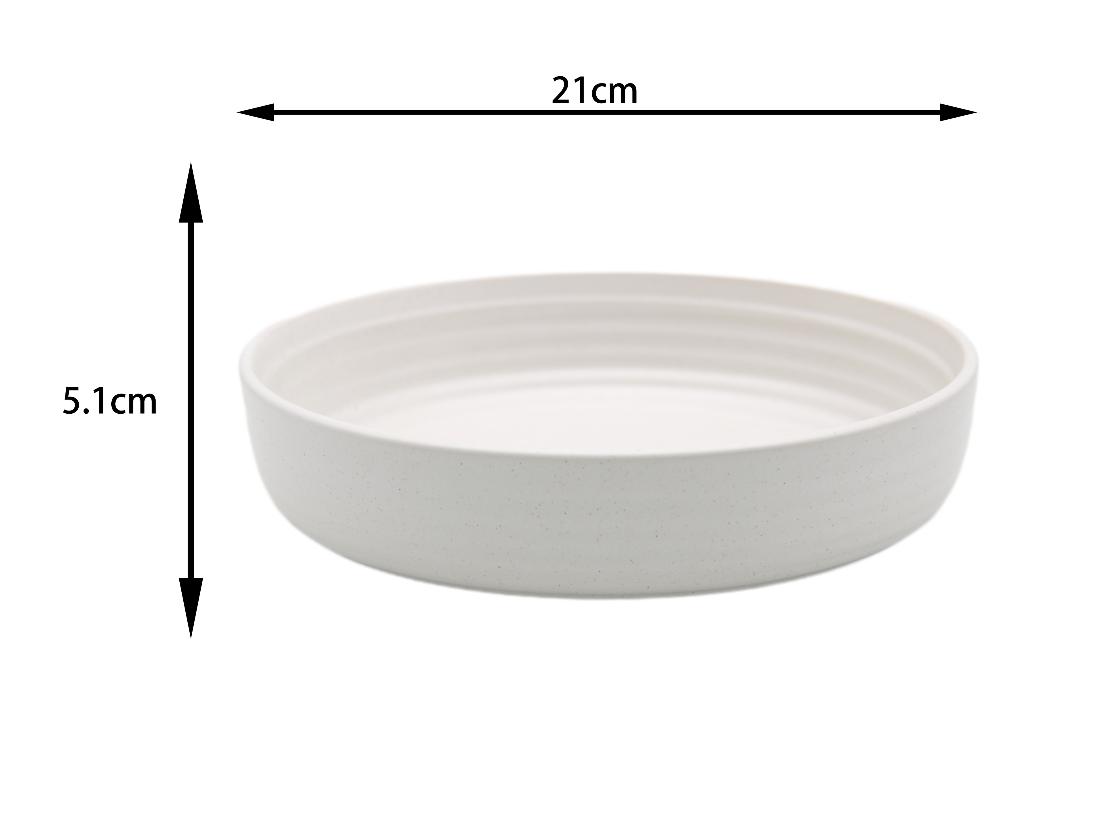 Waterside 12pc Ribbed Cream  Stoneware Dinnerware Set