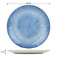 Blue Star Reactive Glaze Porcelain Dinner Set, 12 Pieces