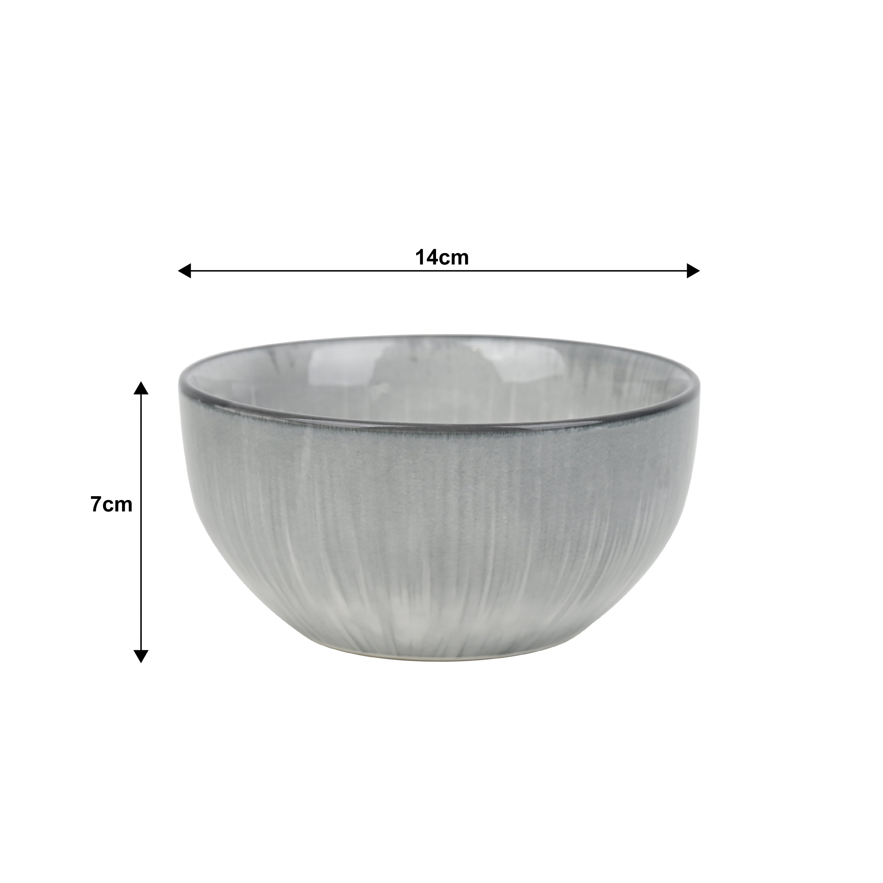 Waterside 12pc Grey Star Reactive Glaze Porcelain Dinner Set
