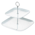 Waterside Two Tier Square Cake Stand