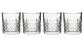 Diamond Design Glass Tumbler, 4 Pieces