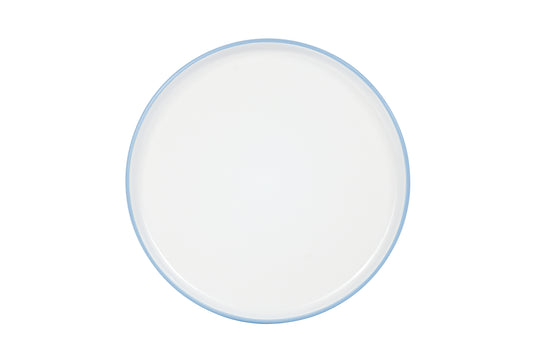 Blue Pastel Stoneware Dinner Set, 16 Pieces