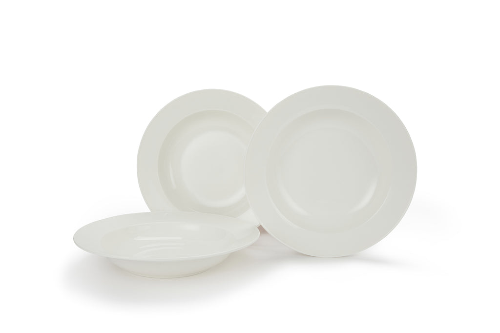 Waterside 4pc Large Classic Pasta Bowls