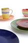 Spinwash Stripe Stoneware Dinnerware Set, 24 Pieces