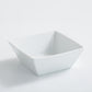 White Square Porcelain Dinnerware Set, 12 Pieces