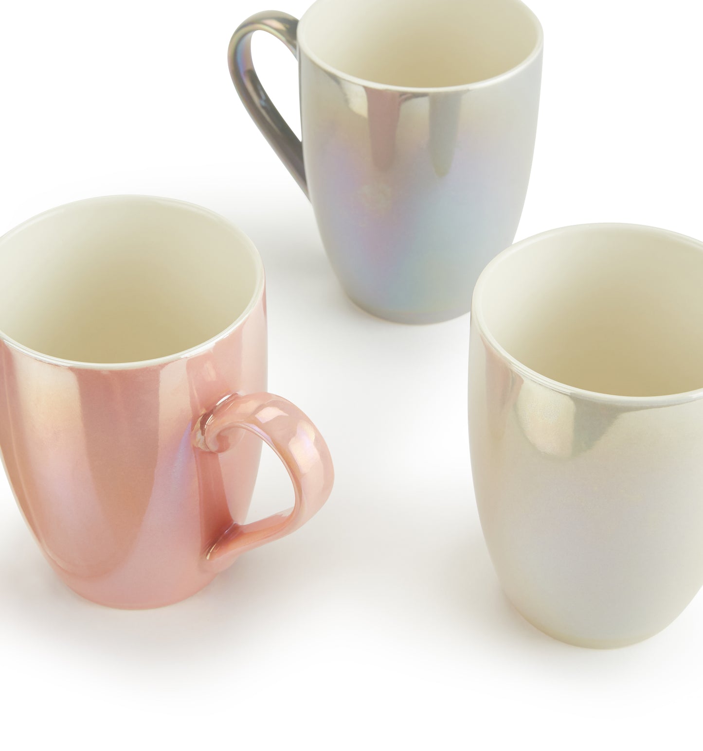 6pc Pearlescent Mug Set