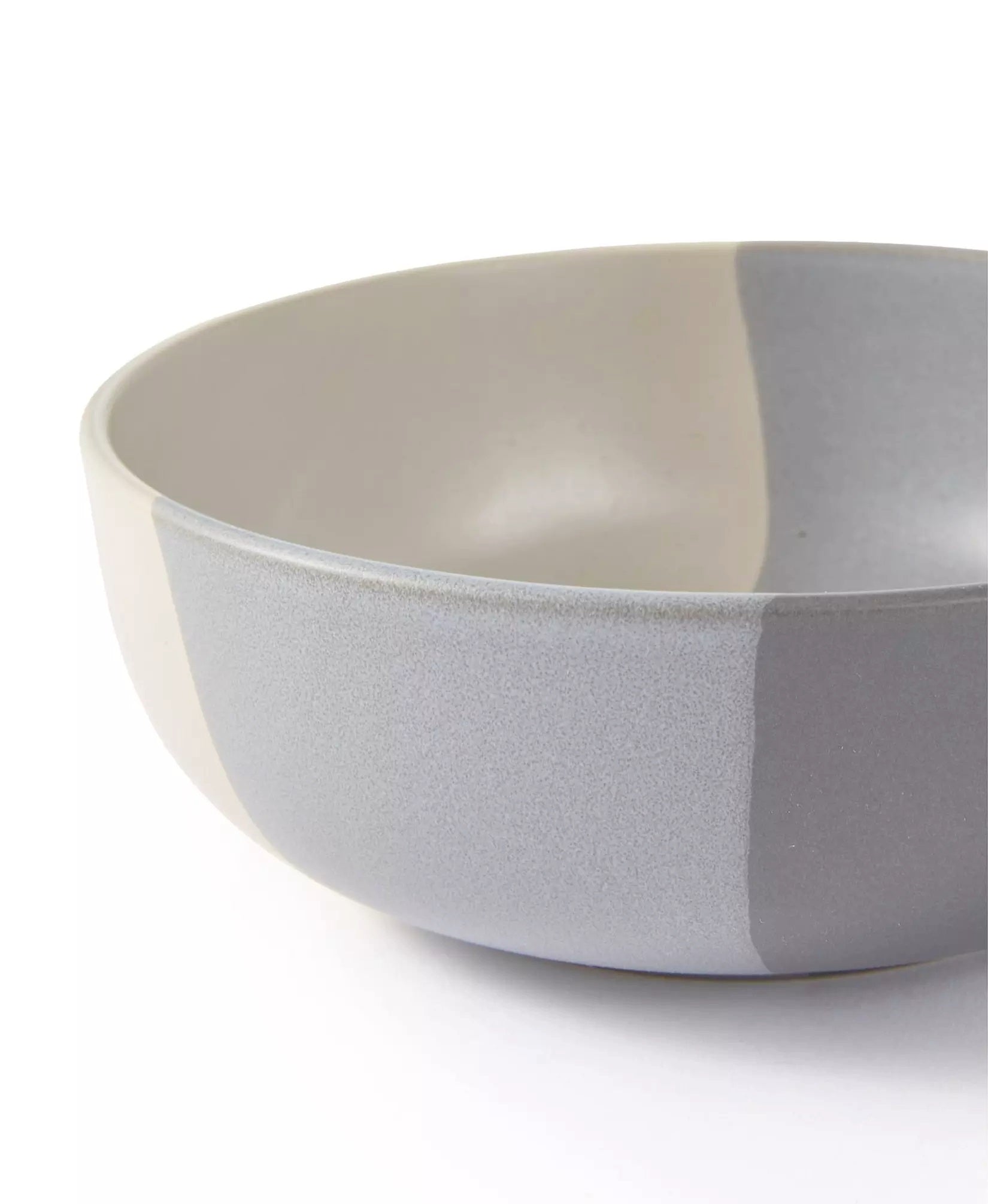 Waterside 16pc Dipped 3tone Stoneware Dinnerware Set