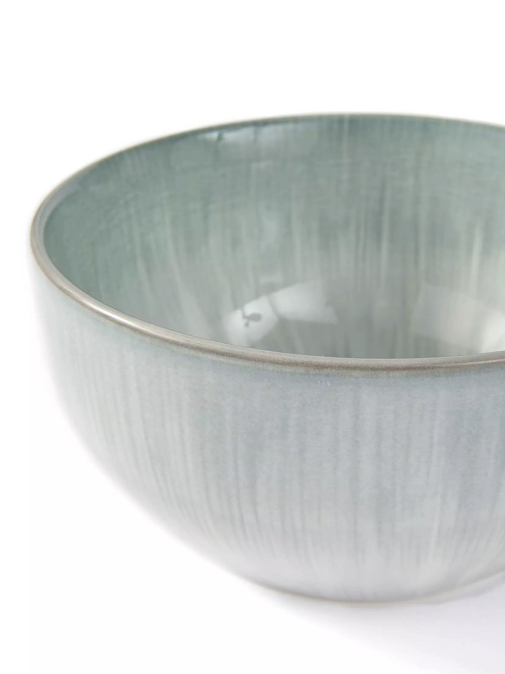 Waterside 12pc Grey Star Reactive Glaze Porcelain Dinner Set