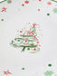 Xmas Tree Porcelain Dinner Set, 12 Pieces