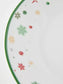 Xmas Tree Porcelain Dinner Set, 12 Pieces