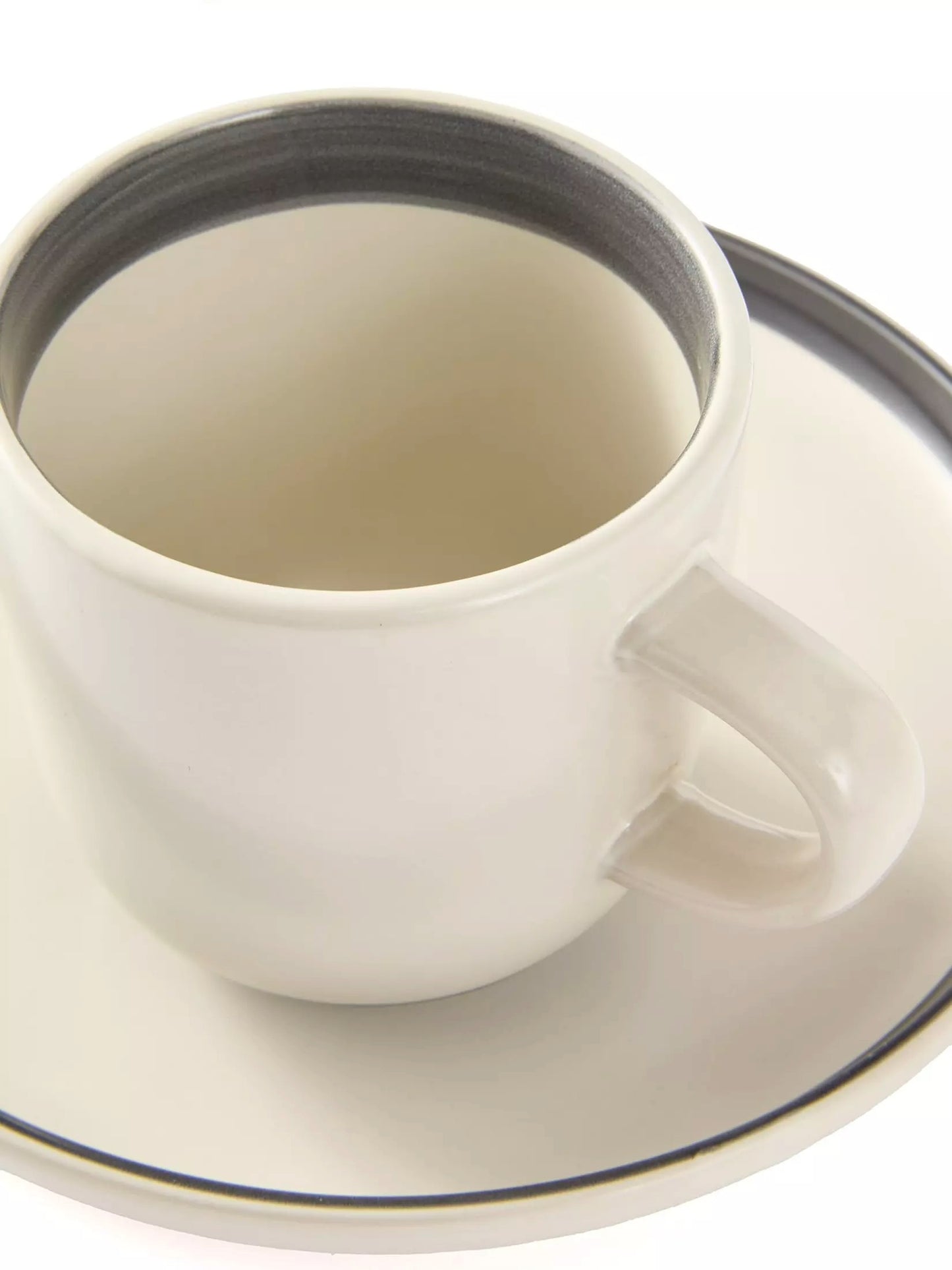 Hand Brush Stoneware Dinnerware Set, 16 Pieces